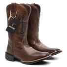 Bota Texana Masculina Cruz em Couro Ref. Cruz-Couro