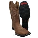 Bota Texana Masculina Jácomo Bico Quadrado Couro Mustang Sella Ref.3141UMP