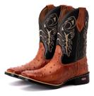 Bota Texana Rodeio Country Bico Quadrado Western 36 Ao 44