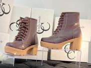 Bota Tratorada Faty Marrom Cor Café