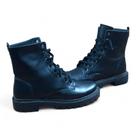 Bota Tratorada Feminina Preta Cano Curto Nº 38 Envio Imediato