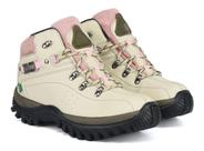 Bota Trilha Feminina Resistente Solado Colado e Costurado 100