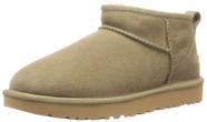 Bota UGG Classic Ultra Mini Feminina - Couro Antílope Bota UGG Classic Ultra Mini Feminina - Couro Antílope