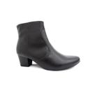 Bota Usaflex De Couro Conforto Q6689 Preto Bota Usaflex De Couro Conforto Q6689 Preto