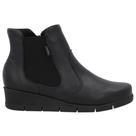 Bota Usaflex Ud26002001 Em Couro Preto