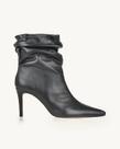 Bota Uza Salto Médio Davos Preta - Z26O985B0002