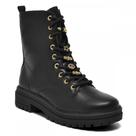 Bota Via Marte 35400101 Coturno Tratorado Feminino Bota Via Marte 35400101 Coturno Tratorado Feminino