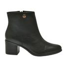 Bota Via Marte 66010 Esportiva Cano Médio Couro Atenas Feminina Bota Via Marte 66010 Esportiva Cano Médio Couro Atenas Feminina