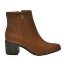 Bota Via Marte 66010 Esportiva Cano Médio Couro Atenas Feminina Bota Via Marte 66010 Esportiva Cano Médio Couro Atenas Feminina