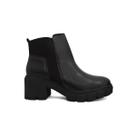 Bota Via Marte Chelsea Cano Curto 001-001 Preto
