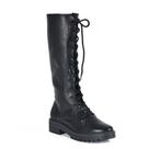 Bota Via Marte Coturno Flatform Tratorado Preto 23-8508-01 - 09218 Bota Via Marte Coturno Flatform Tratorado Preto 23-8508-01 - 09218