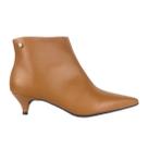 Bota Via Uno Cano Curto Bico Fino