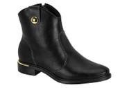 Bota Vizzano Cano Curto Montaria Lisa