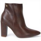 Bota Vizzano Cano Curto Salto Alto 3105.100.20081 Feminino