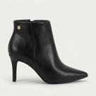 Bota Vizzano Cano Curto Salto Fino Preta