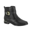Bota Vizzano Feminina Cano Curto Fivela Conforto Elegância Bota Vizzano Feminina Cano Curto Fivela Conforto Elegância