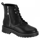 Bota Vizzano Feminina Coturno Calce Fácil com Zíper 3103.102