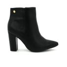 Bota Vizzano Original Salto Alto Cano Curto Feminino 100