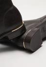 Bota Vizzano Preto Cano Curto Salto Baixo