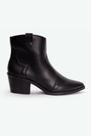 Bota western cano curto