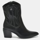 Bota Western Cano Longo Via Marte Country salto grosso