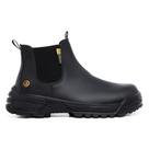 Bota Work Couro Masculino Chelsea Anatômica Resistente