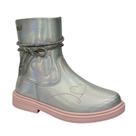 Bota Worlcolors Infantil Ana Mini 327003 Prata Holográfico