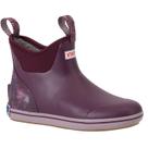 Bota Xtratuf Ankle Deck feminina de 6 polegadas, pacote de pesca, roxa Bota Xtratuf Ankle Deck feminina de 6 polegadas, pacote de pesca, roxa