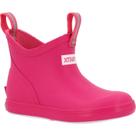 Bota Xtratuf Ankle Deck Rain para crianças rosa neon tamanho 7US