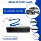 Botão Abertura Porta Malas Tampa Tras IX35 Santa Fé Sportage