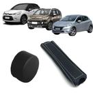 Botão Acionamento Alavancae Capa em Couro para Freio de mão Peugeot 208 e Citroen C3 e Aircross Botão Acionamento Alavancae Capa em Couro para Freio de mão Peugeot 208 e Citroen C3 e Aircross