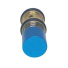 Botão Anodizado Seringa Tríplice Azul Modelo Novo Dabi
