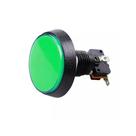 BOTAO ARCADE FLIPERAMA ILUMINADO 60mm - VERDE BOTAO ARCADE FLIPERAMA ILUMINADO 60mm - VERDE