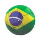 Botão Bola Bandeira do Brasil 3cm