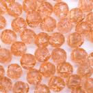 Botão Bola Facetada Acrílico Laranja Claro Transparente 12mm 500pçs 500g Botão Bola Facetada Acrílico Laranja Claro Transparente 12mm 500pçs 500g