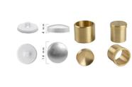 Botão Bombê Branco 144 unidades + Matriz 14 Mm Cardenas JC 201437