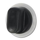 Botão brastemp/electrolux Preto c/ espelho