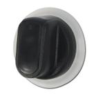 Botão brastemp/electrolux Preto c/ espelho