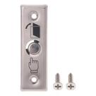 Botão De Acesso Abrir Porta Liberação Inox Botoeira