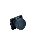 BOTÃO DE COMANDO PLASTICO - FURO Ø 22,5mm - LAY5-EA2 - PRETO