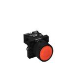 BOTÃO DE COMANDO PLASTICO - FURO Ø 22,5mm - LAY5-EA4 - VERMELHO