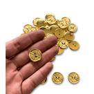 Botão de Costura Dourado 18mm ou 21mm 2 Furos - 200 Unidades