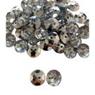 Botão De Costura Prata 2 Furos 13mm - 50 unidades