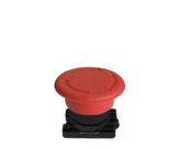 BOTÃO DE EMERGÊNCIA PLAST. - FURO Ø 22,5mm - LAY5-ES54 - (CABEÇOTE 40mm) - GIRA/DESTRAVA - VERMELHO
