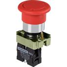 Botão de Emergência Tramontina TRP2-BS542 1NF Base de Metal Botão de Emergência Tramontina TRP2-BS542 1NF Base de Metal