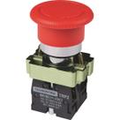 Botão de Emergência Tramontina TRP2-BS545 1NA+1NF com Base de Metal Botão de Emergência Tramontina TRP2-BS545 1NA+1NF com Base de Metal