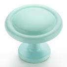 Botão de gabinete Ravinte 3,2 cm de zinco verde de 1,25 polegadas de diâmetro.