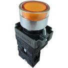 Botão de impulso Iluminado metálico BW3561 24Vcc/Vca 1NA