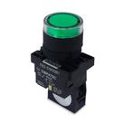 Botão de Impulso Iluminado Plástico