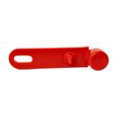 Botão de Reparo Lateral para Capacete San Marino Fixador de Viseira Vermelho